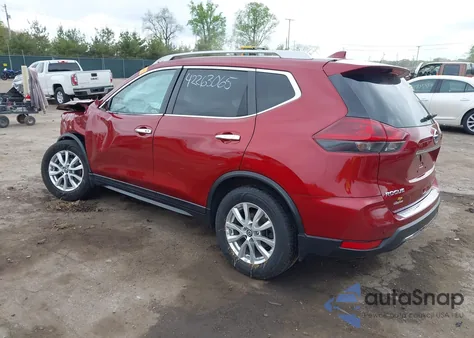 2019 Nissan Rogue Sv from USA, damaged, VIN 5N1AT2MVXKC721517